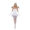 DEGUISEMENT ANGE ROBE TUTU SEQUINS TAILLE XS