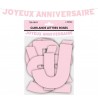 GUIRLANDE JOYEUX ANNIVERSAIRE LETTRES ROSE 4 METRES 