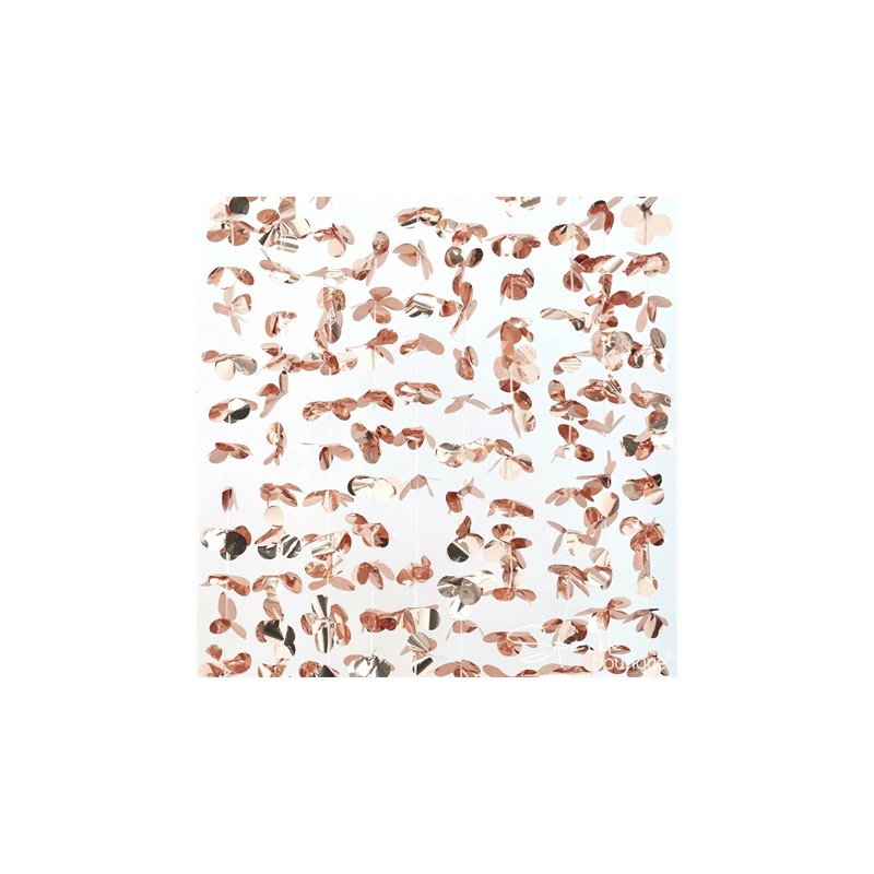 10 STRINGS FLEURS ROSE GOLD 210 CM DE LONG CHACUN