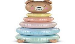 BALLON METALLIQUE BILBOQUET OURSON 109 CM