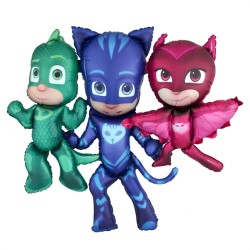 BALLON METALLIQUE MARCHEUR AIRWALKER PJMASKS 127 CM