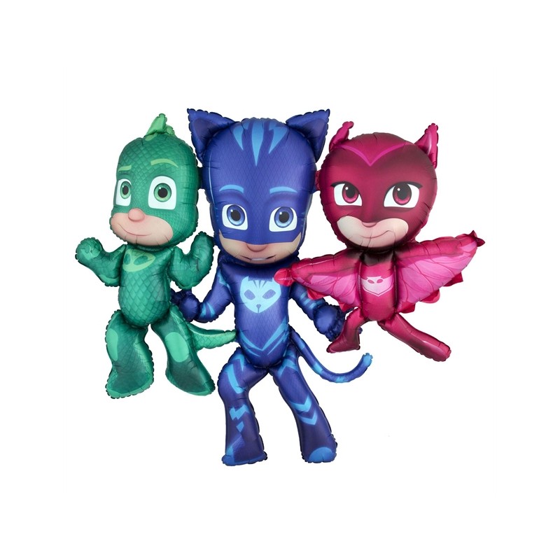 BALLON METALLIQUE MARCHEUR AIRWALKER PJMASKS 127 CM 