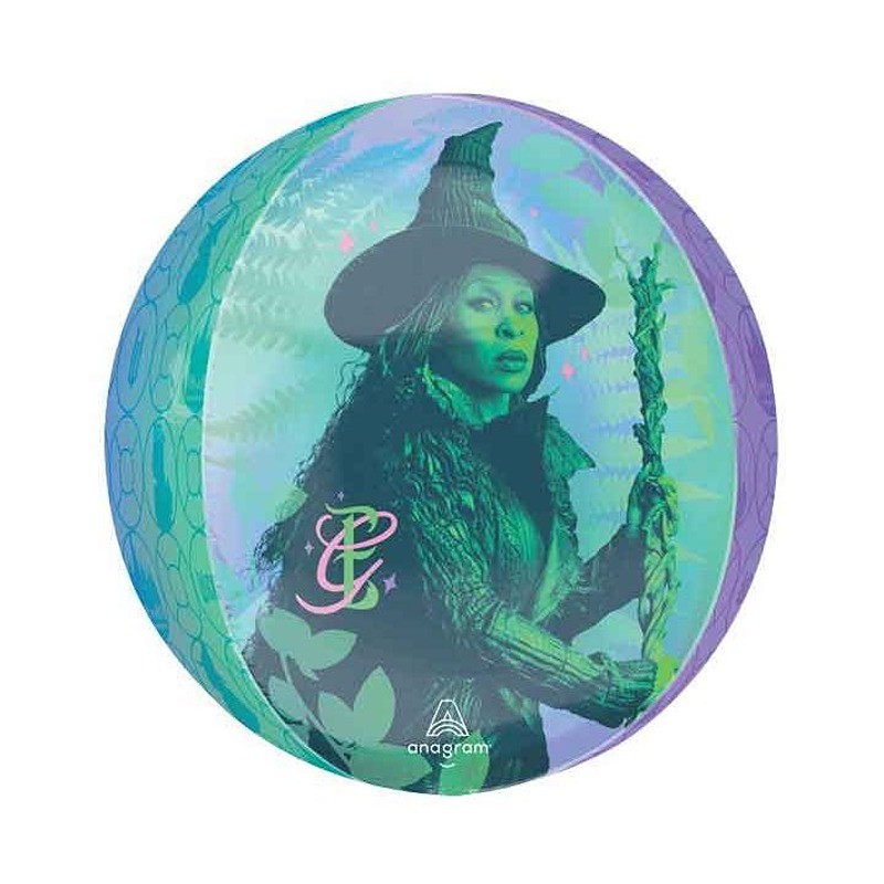 BALLON METALLIQUE ORBZ SORCIERE WICKED 40 X 38 CM