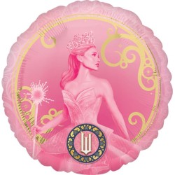 BALLON METALLIQUE ROND SORCIERE WICKED 43 CM