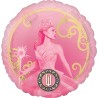BALLON METALLIQUE ROND SORCIERE WICKED 43 CM