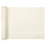 CHEMIN DE TABLE DENTELLE COEURS IVOIRES 28 CM X 2.5 M
