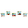 GUIRLANDE 12 FANIONS NOUVEAU DEPART BUS WW 15 X 15 CM X 6 METRES