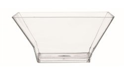 25 COUPELLES PAGODE TRANSPARENTES 9 CL