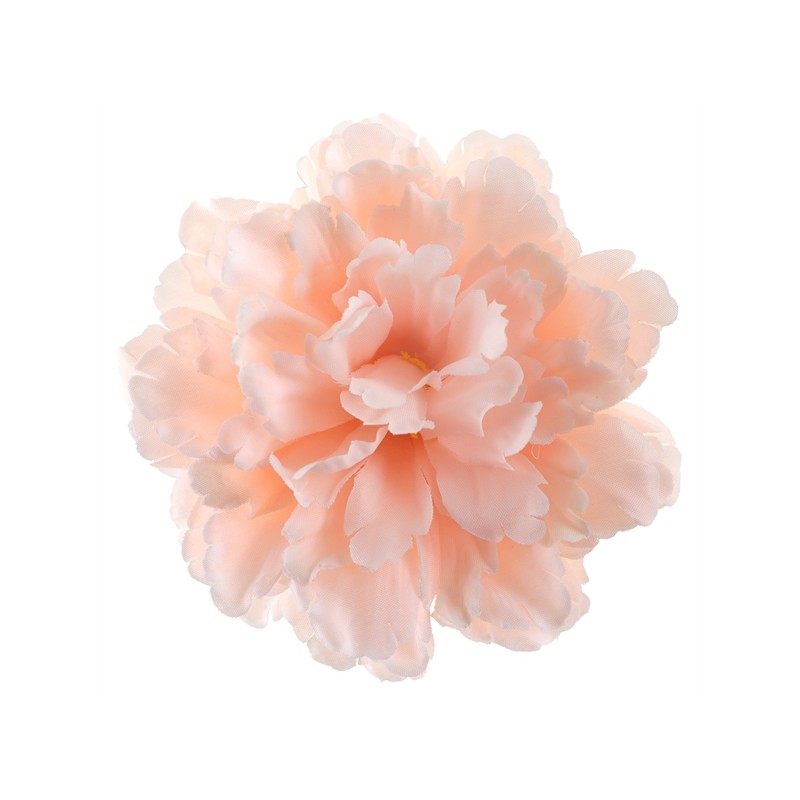 4 FLEURS PIVOINE PECHE 11 X 5 CM