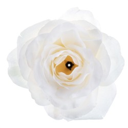 4 FLEURS ROSE BLANCHES 10 X 7.5 CM