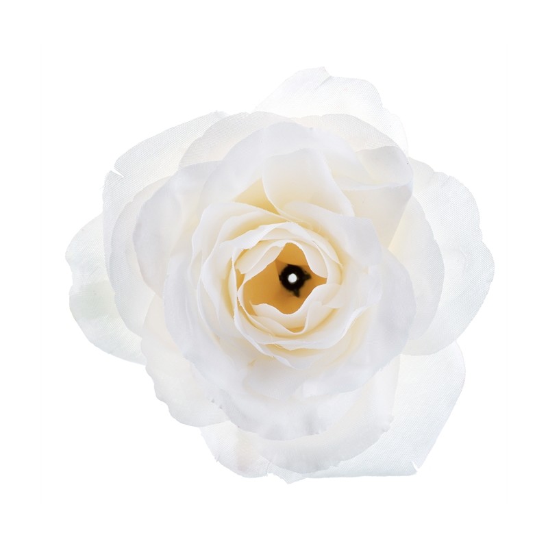 4 FLEURS ROSE BLANCHES 10 X 7.5 CM