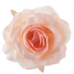 4 FLEURS ROSE PECHE 10 X 7.5 CM