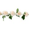GUIRLANDE DE FLEURS IVOIRE 140 CM