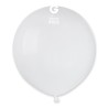 25 BALLONS BLANC WHITE BIO LATEX 48 CM 001