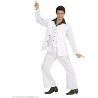 DEGUISEMENT COSTUME BLANC TRAVOLTA CHEMISE AVEC GILET VESTE PANTALON TAILLE XL