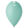 50 BALLONS VERT PASTEL TIFFANY BIO LATEX 28-30 CM 109