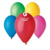 10 BALLONS MULTICOLORES 080 BIO LATEX 28-30 CM 