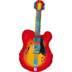 BALLON METALLIQUE GUITARE ELECTRIQUE 89 CM