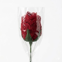 BOUTON DE ROSE CULOTE STRING ROUGE