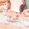 CHEMIN DE TABLE MON PETIT BEBE ROSE GOLD 24 CM X 4 M 