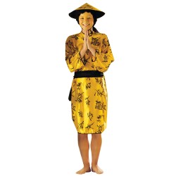DEGUISEMENT CHINOISE JAUNE TAILLE 36