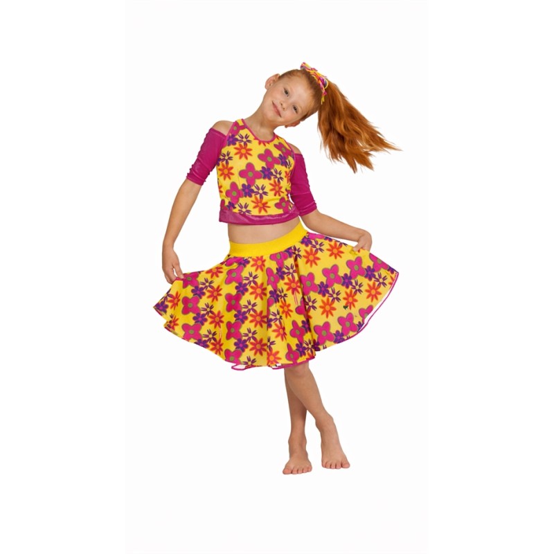 DEGUISEMENT HIPPY FLOWER TAILLE 140