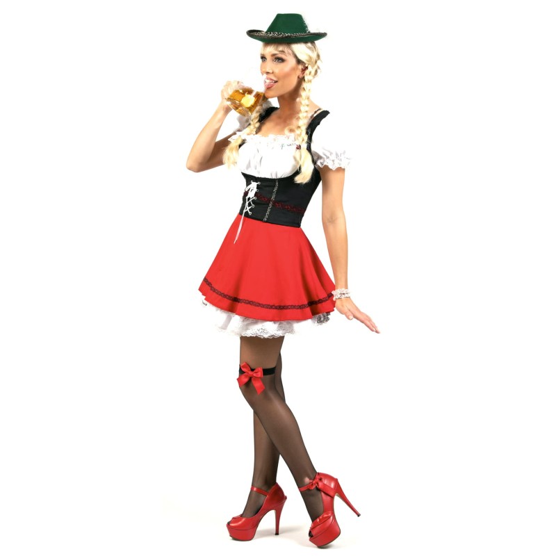 DEGUISEMENT TYROLIENNE COURTE TAILLE 36/38