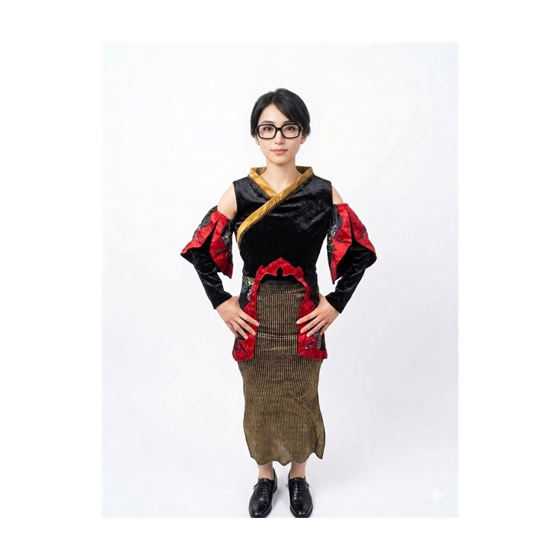 DEGUISEMENT KIMONO JAPONAISE SAKURA TAILLE 11/13 ANS