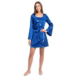 DEGUISEMENT ROBE/TOUR DE COU BLEU DISCO DANCER TAILLE 38/40
