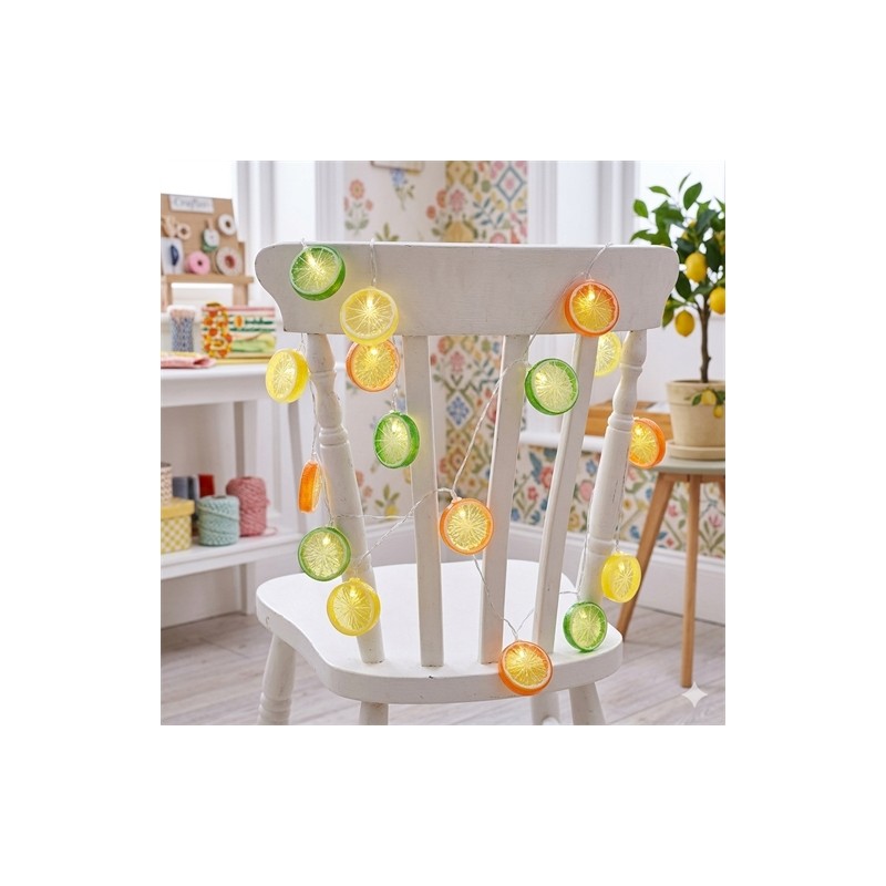 GUIRLANDE DE FRUITS LED 1.5 METRES