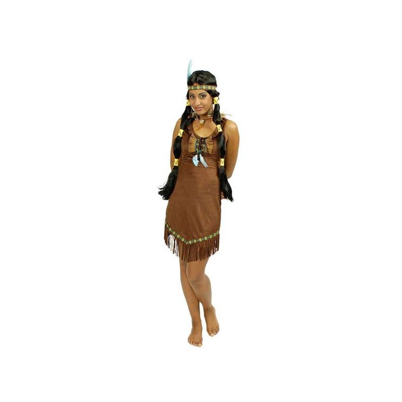 DEGUISEMENT INDIENNE FLEUR DE PRAIRIE TAILLE 34