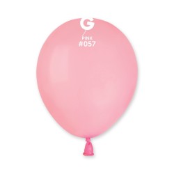 50 BALLONS ROSE BONBON PINK BIO LATEX 13 CM 057