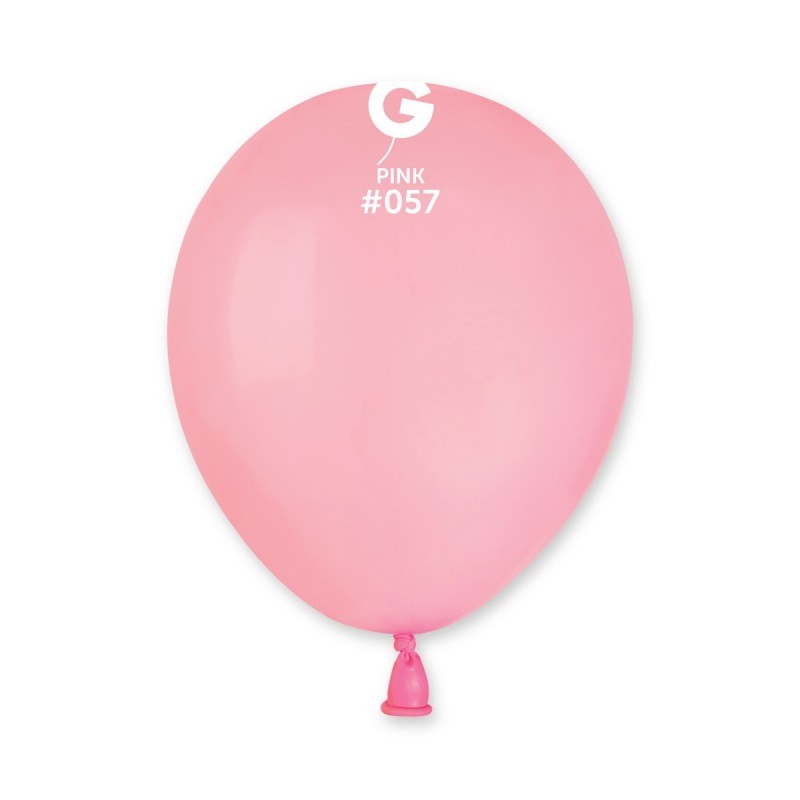 50 BALLONS ROSE BONBON PINK BIO LATEX 13 CM 057