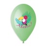 5 BALLONS BIO LATEX TOUCAN ALOHA 33 CM 