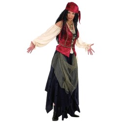 DEGUISEMENT PIRATE FILET OU BOHEMIENNE TAILLE 40/42