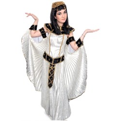 DEGUISEMENT EGYPTIENNE LUXE TAILLE L OR NOIR