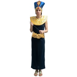 DEGUISEMENT EGYPTIENNE OR ET BLEU NUIT TAILLE M 