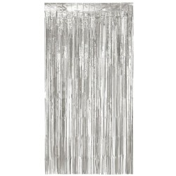 RIDEAU LAME ARGENT 1 M X 2 M