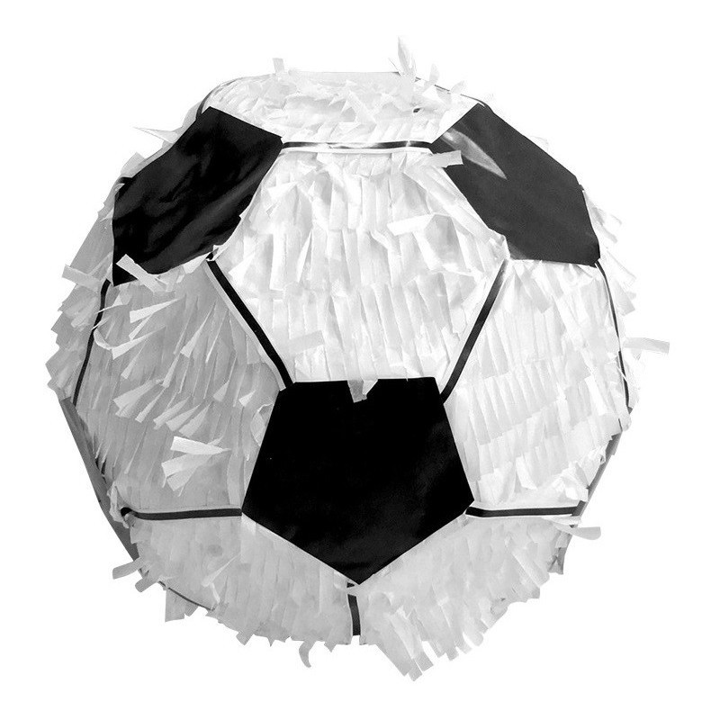 PINATA BALLON DE FOOT EN 3D A TAPER DIAMETRE 27 CM