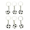 6 PORTE CLES BALLON DE FOOT 3D