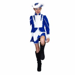 DEGUISEMENT MAJORETTE BLEUE TAILLE 8 ANS