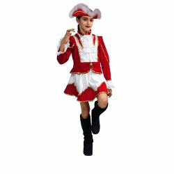 DEGUISEMENT MAJORETTE ROUGE TAILLE 10 ANS
