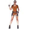 DEGUISEMENT AVENTURIERE JEU VIDEO TAILLE L-XL