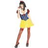 DEGUISEMENT BLANCHE NEIGE COURTE TAILLE S