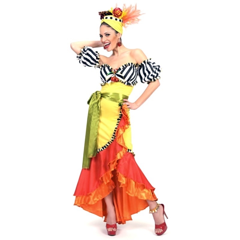 DEGUISEMENT DE LA CARIOCA TAILLE S