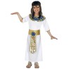 DEGUISEMENT EGYPTIENNE CLEOPATRE BLANC ET OR TAILLE 5-6 ANS