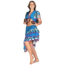 DEGUISEMENT ENSEMBLE TAHITIENNE TAILLE 38