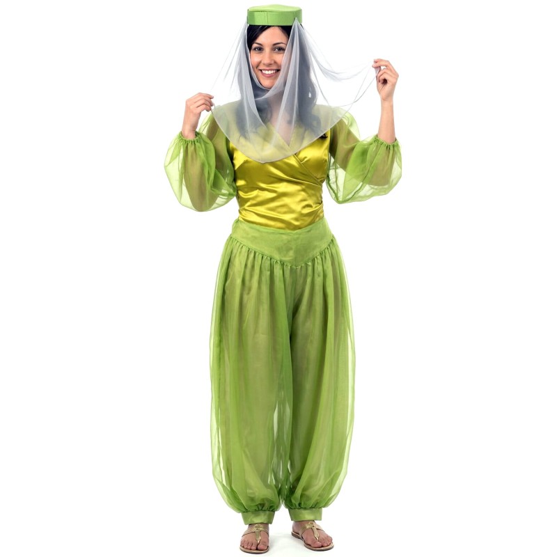 DEGUISEMENT FEMME BELLE DE NUIT VERT TAILLE 40