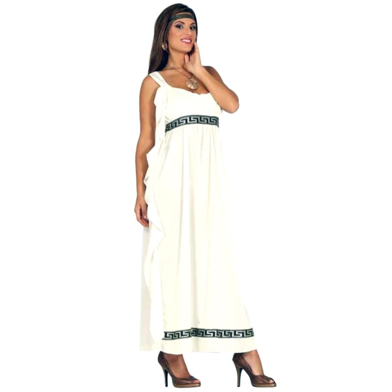 DEGUISEMENT FEMME DEESSE BLANCHE TAILLE L