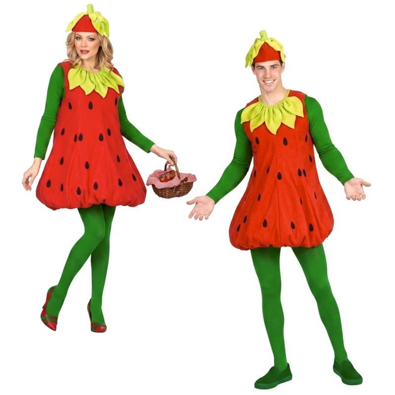 DEGUISEMENT FRAISE TAILLE UNIQUE 